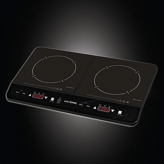 פלטת בישול אינדוקציה כפול UNIVERSE 3201N