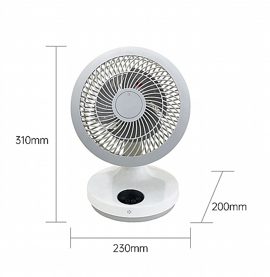 מאוורר שולחני עם שלט NRI-9020R UNIVERSE קוטר 